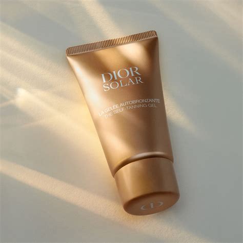 dior solar the self tanning gel|Dior self tanner face.